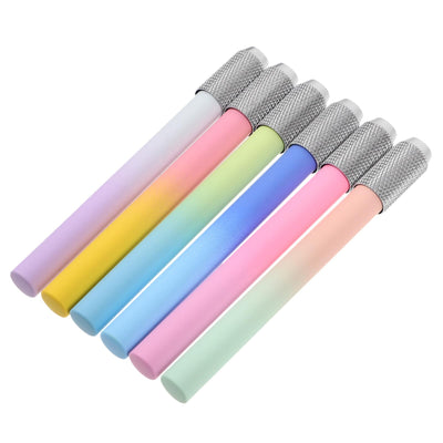 SHINEOFI 6pcs Pencil Extenders Dual Head Pencil Extender Holder Pencil Lengthener for School Short Pencils