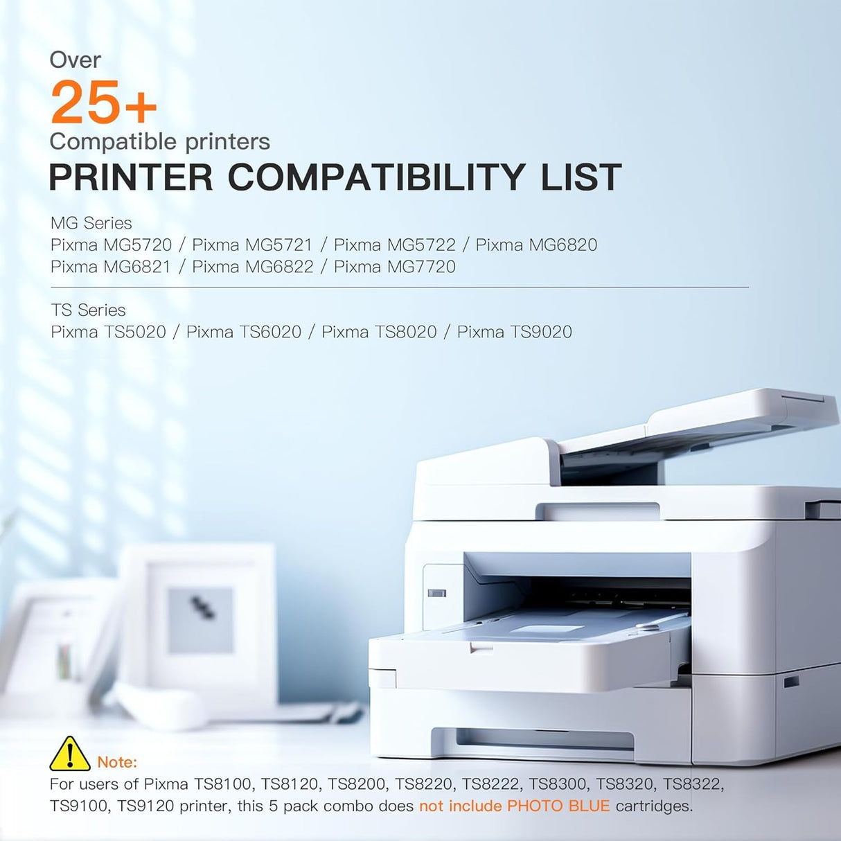 E-Z Ink Compatible Ink Cartridge Replacement for Canon PGI-270XL PGI270XL PGI270 XL PGI-270 to use with MG6821 TS6020 MG6820 MG5720 TS5020 TS8020 TS9020 MG7720 Printer (Large Black, 4 Pack) E-Z Ink