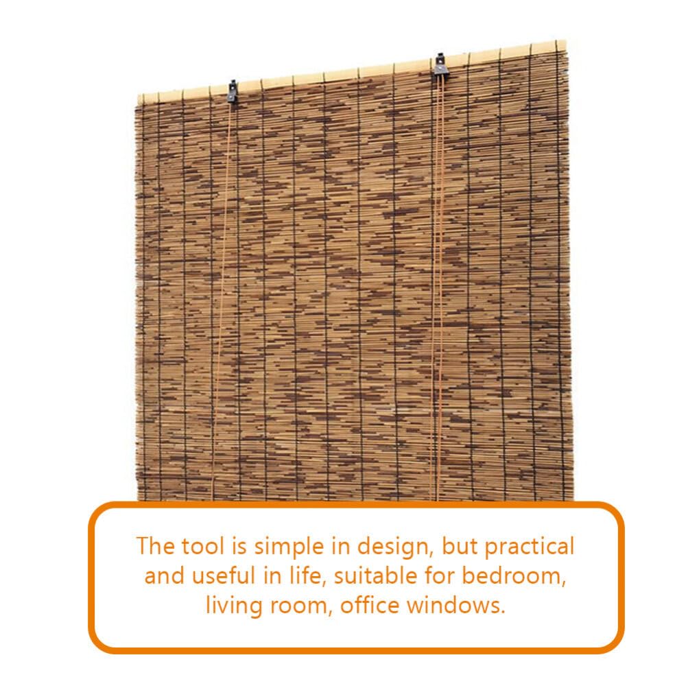 Garneck Roller Window Shades Lift Cords - Blinds Strings Lift Tool for Reeds Bamboo Roller Shades - Roll Up Blind Curtain Lifting Kit Repair Parts Replacement Garneck