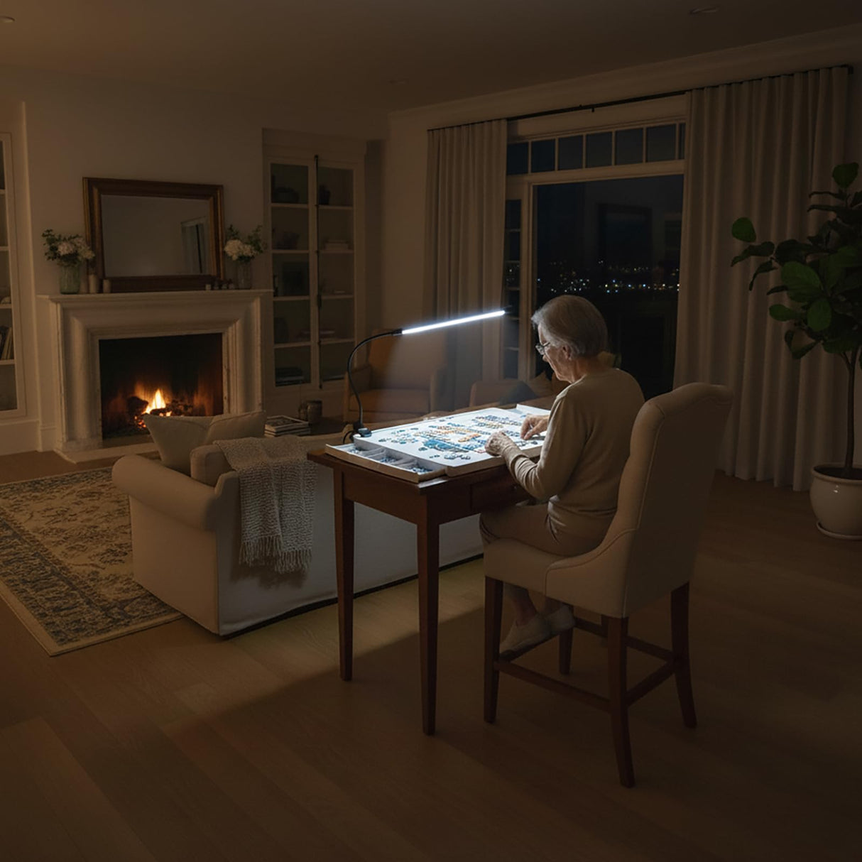 1500 Pieces Rotating Puzzle Board with 6 Drawers and Cover 35"x26"Portable Spinning Plastic with Rotating & Tilting Jigsaw Puzzle Table for Adults Gift for mom