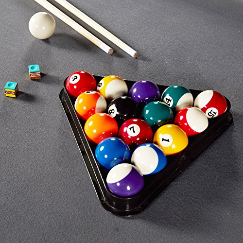 MD Sports 7.5' Titan Drop Pocket Table with Pool Ball and Cue Stick Set MD Sports