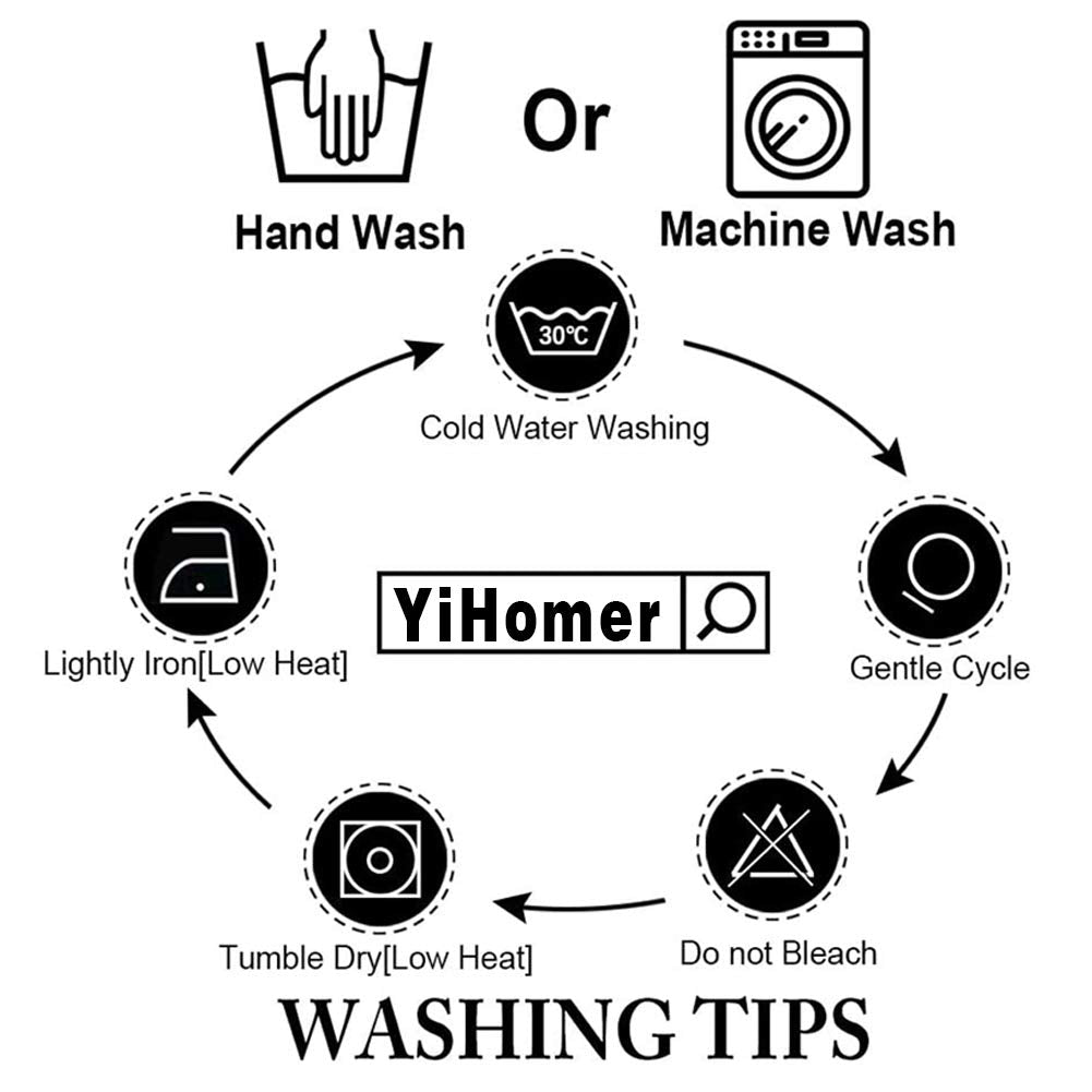 Pastoral Table Runner - 14 x 72 Inch Rectangle - Beige Linen - Washable Tabletop with Dust-Proof Wrinkle Resistant for Restaurant, Picnic, Indoor and Outdoor Dining, Floral (Dark Blue) YiHomer