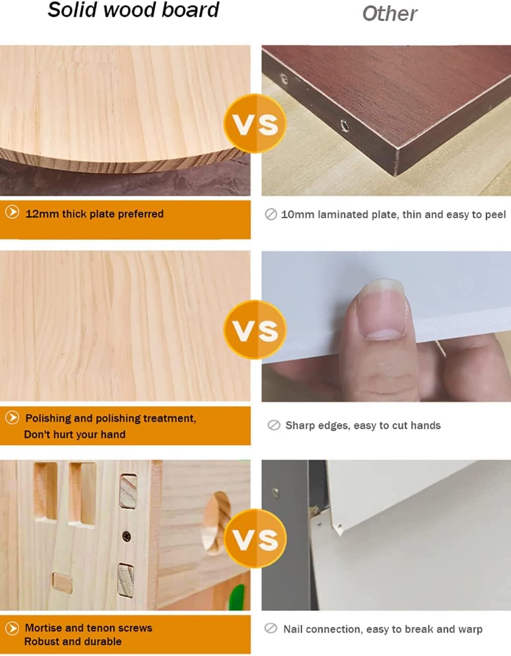 360-Degree Rotating 5-Tier Wooden Bookshelf Storage Rack for Home & Kids Bear Qiaqia