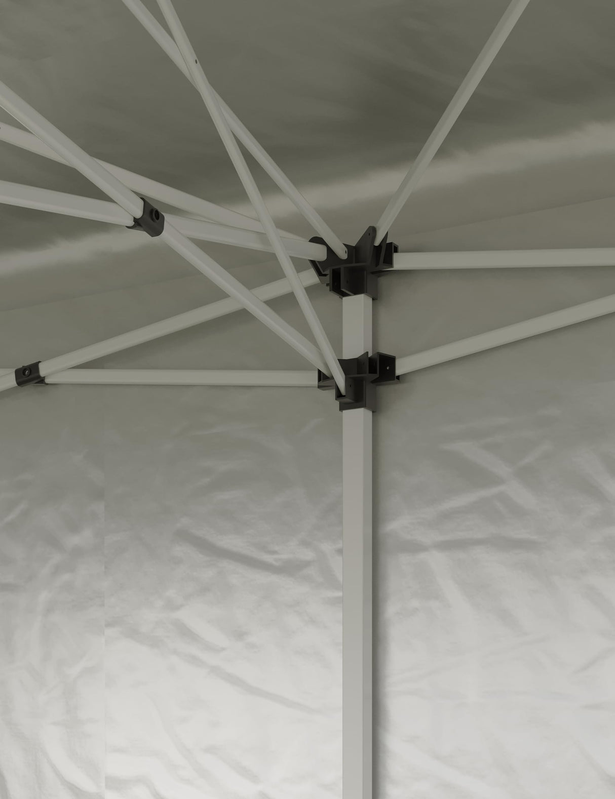 KYBOLT Pop Up Canopy 10x20 Ft Outdoor Wedding Party Tent with Removable Sidewalls Easy Set Gazebo for Farmers' Market, Outdoor Events, Wedding Party - Black KYBOLT