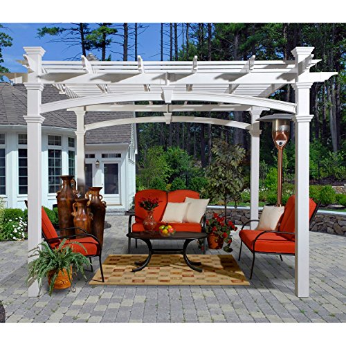 Venetian 10' x 10' Vinyl Pergola Vita