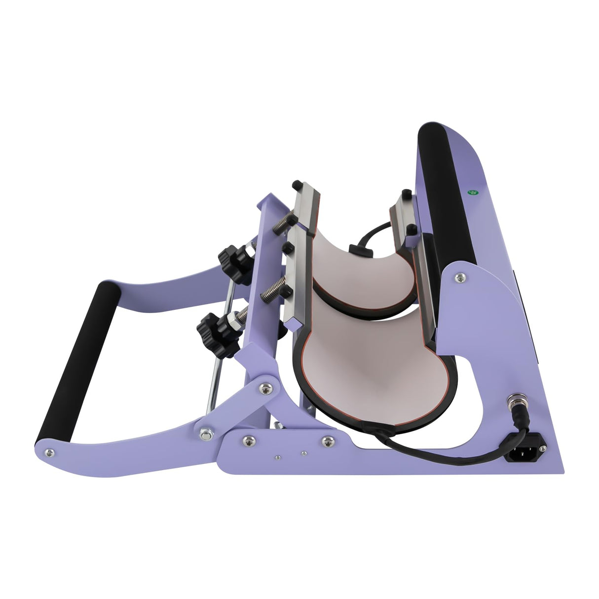 Tumbler Heat Press Machine, Cup Heat Press with Fast & Even Heating Car Cup Mug Press Heat Machine for 40oz Mug Press Sublimation Blanks Tumblers Press DIY Mug Machine (Light Purple) Beuioslyr