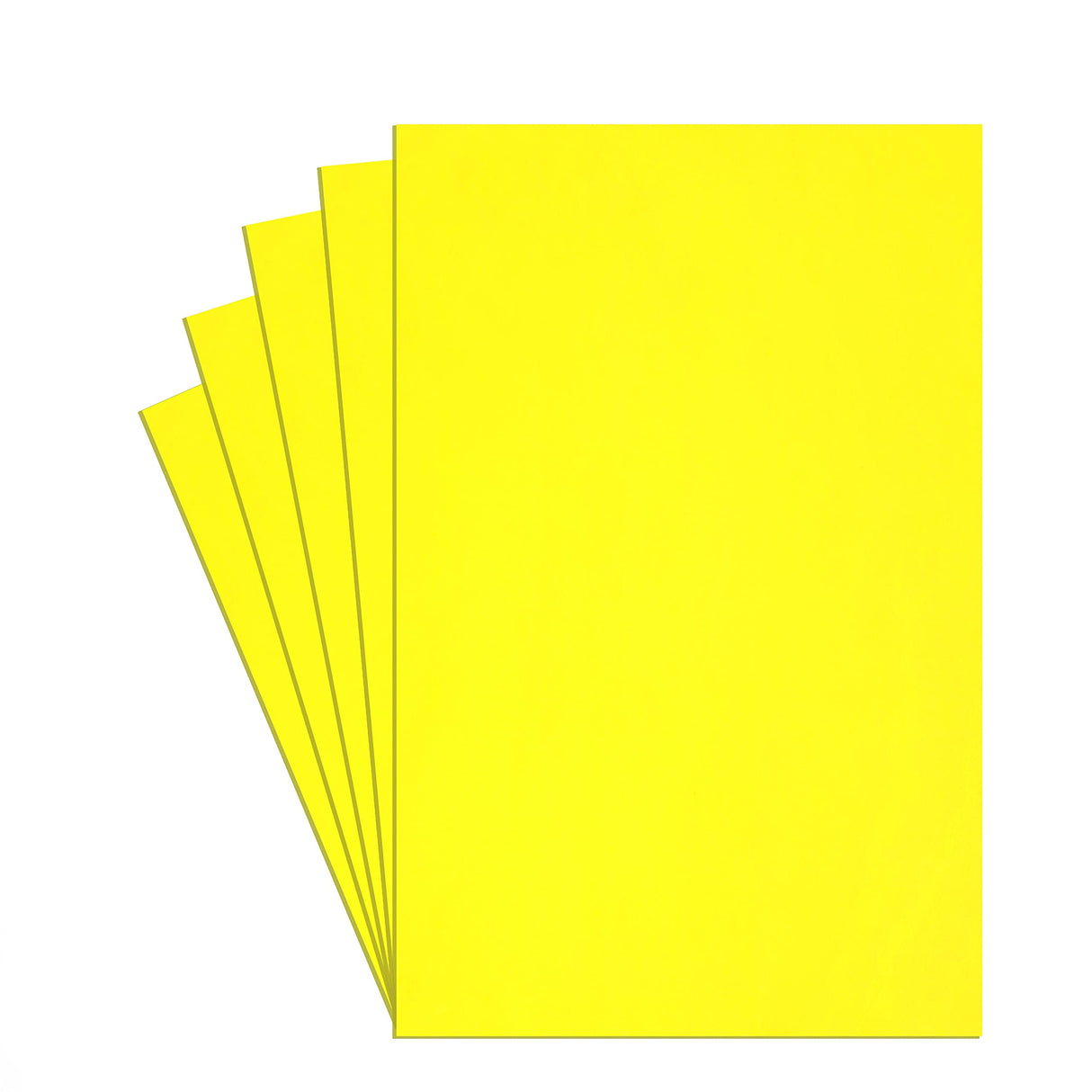 3MM Embroidery Foam (Yellow)- 5 Pack- 10" X 15" MARATHON WEST, INC