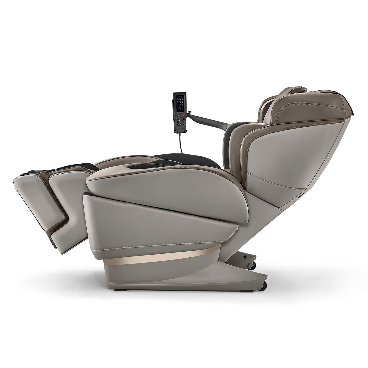 Synca Wellness JP3000-5D Ai Deluxe Zero Gravity Massage Chair | Ai Body Scan | Full Body Stretch | Dual Heat Therapy | 98 Massage Techniques & 38 Auto Courses (Smoke Beige) Synca Wellness