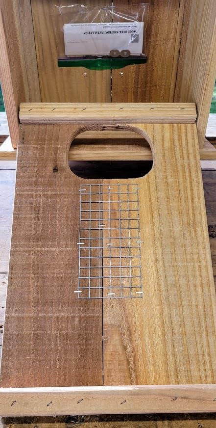 Cedar Wood Duck Nesting Box Duck House WoodArtSupply