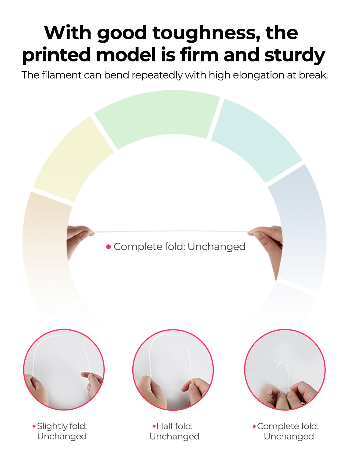 Creality PETG Filament 1.75, 3D Printer Filament, Excellent Toughness High Precision, Odorless Non-Toxic Moistureproof, 1kg(2.2lbs) Glossy 3D Printing Filament for 3D Printer (Black) Creality