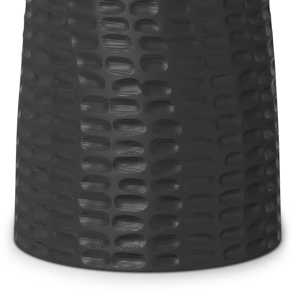 SIMPLIHOME Boyd SOLID MANGO WOOD 13 inch Wide Round Contemporary Wooden Accent Table in Black, Fully Assembled, for the Living Room and Bedroom SIMPLIHOME