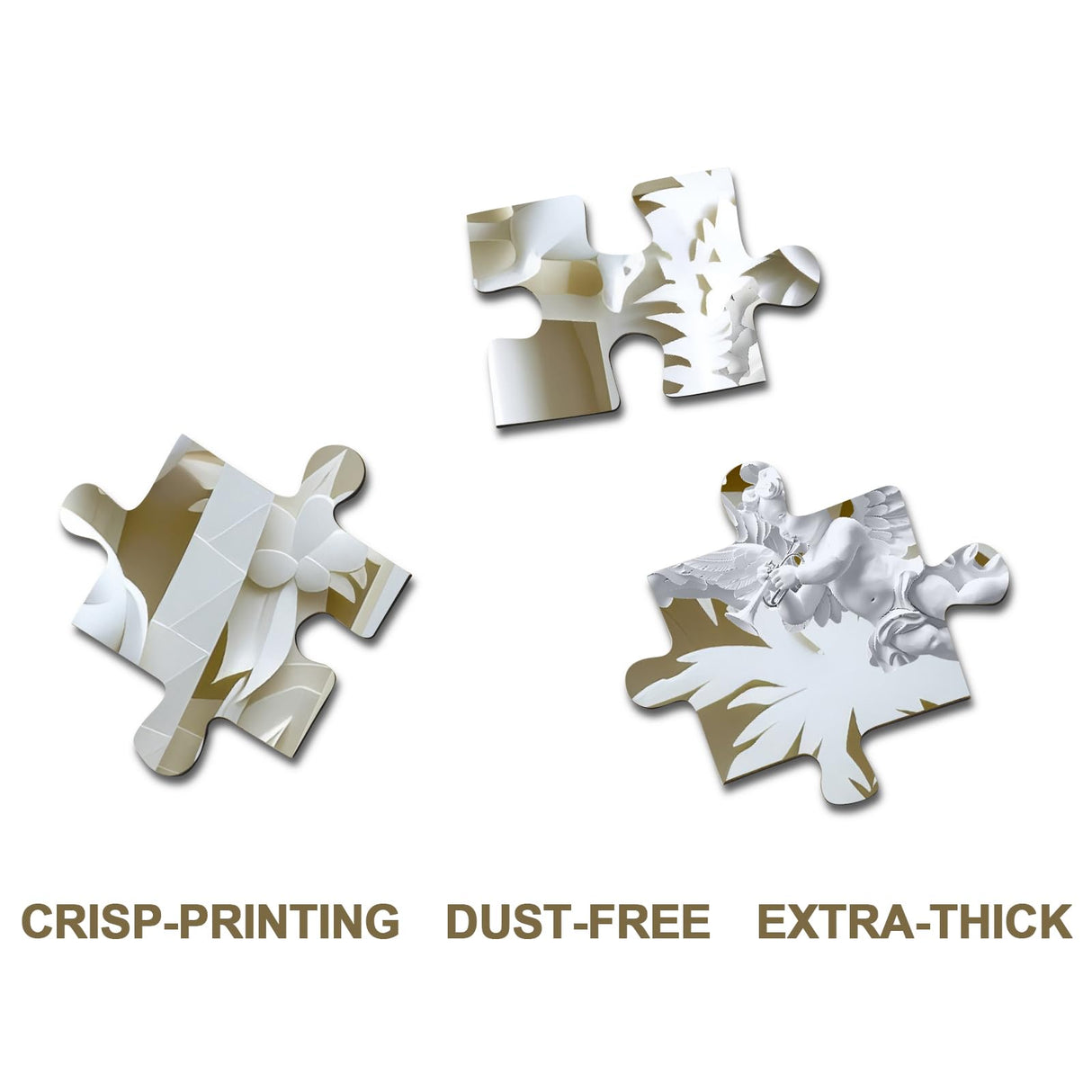 3D Nativity Scene Sculpture Puzzles for Adults 1000 Pieces, Christian Jesus Religious Bible Jigsaw Puzzles, Faith Catholic Cross Puzzle BBOLDIN