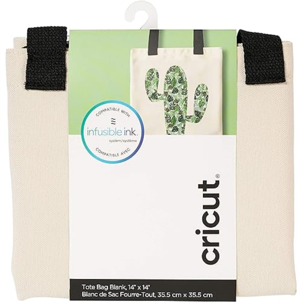 CricutTote Bag Blank, Medium Infusible Ink, Canvas (2006830) Cricut