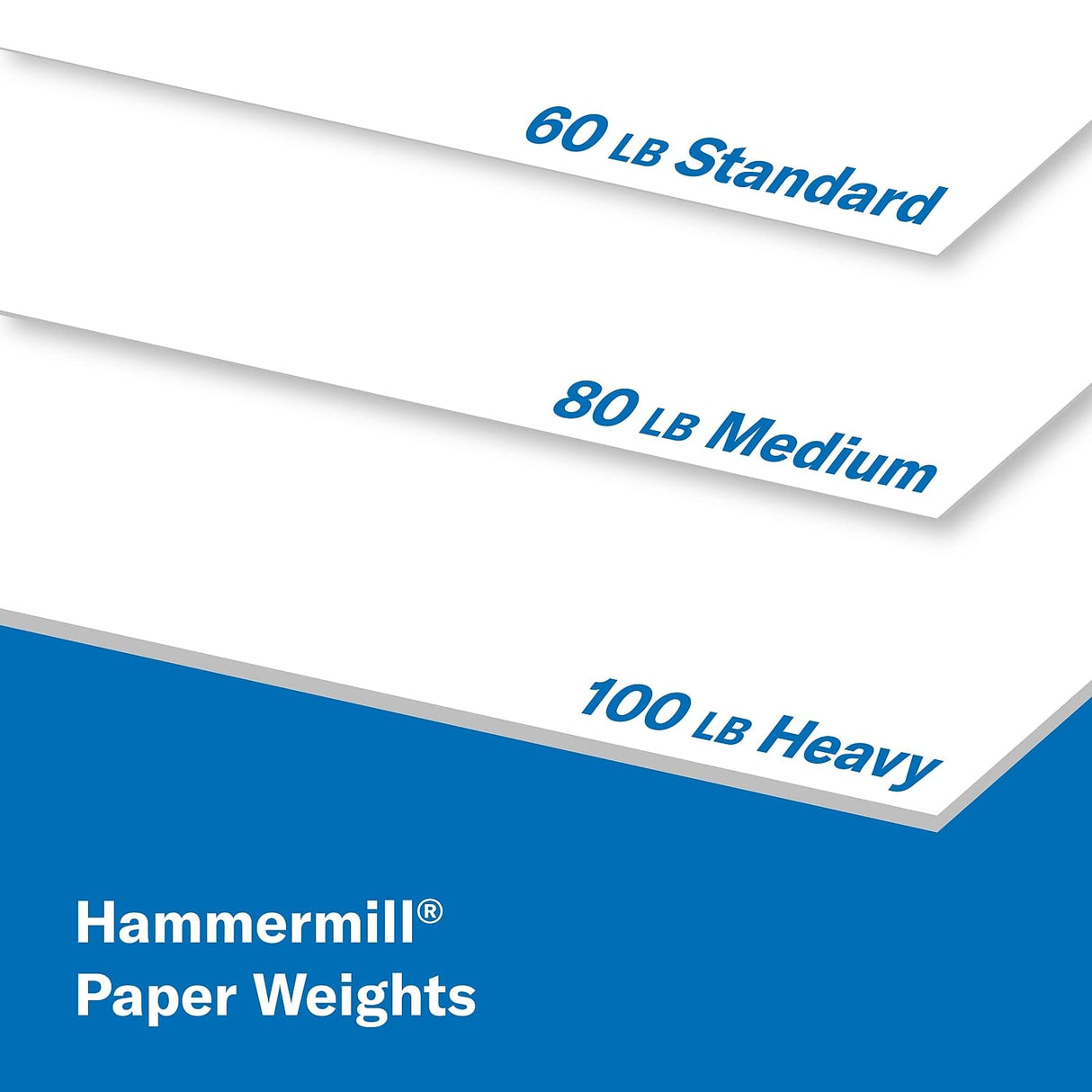 Hammermill Cardstock, Premium Color Copy, 80 lb, 8.5 x 11 - 1 Pack (250 Sheets) - 100 Bright, Made in the USA Card Stock Hammermill