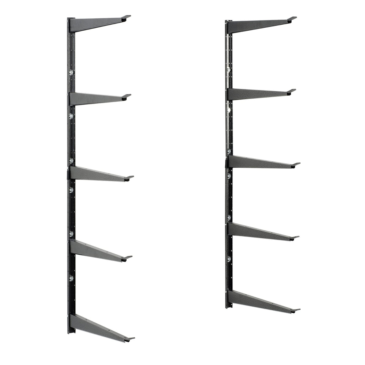 Heavy Duty Lumber Storage Rack by Delta Cycle, Holds Up to 800 lbs - Easy to Install Wood Storage Rack with Fully Adjustable Arms - Steel Construction Storage Solution for Garage, Basement & Pantry Delta Cycle & Home