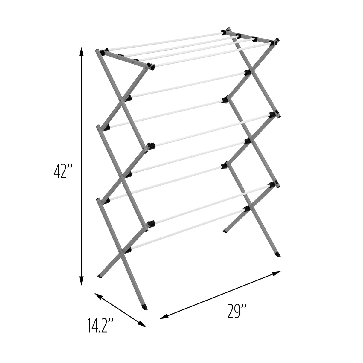 Honey-Can-Do DRY-09065 Collapsible Clothes Drying Rack Steel Honey-Can-Do