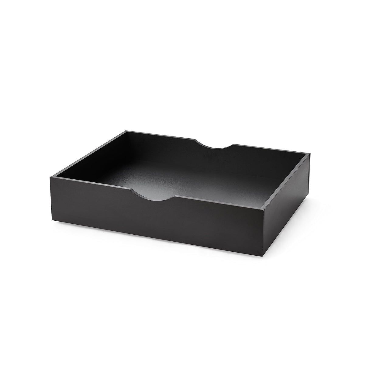 DormCo The Storage MAX - Underbed Wooden Organizer with Wheels - Black DormCo