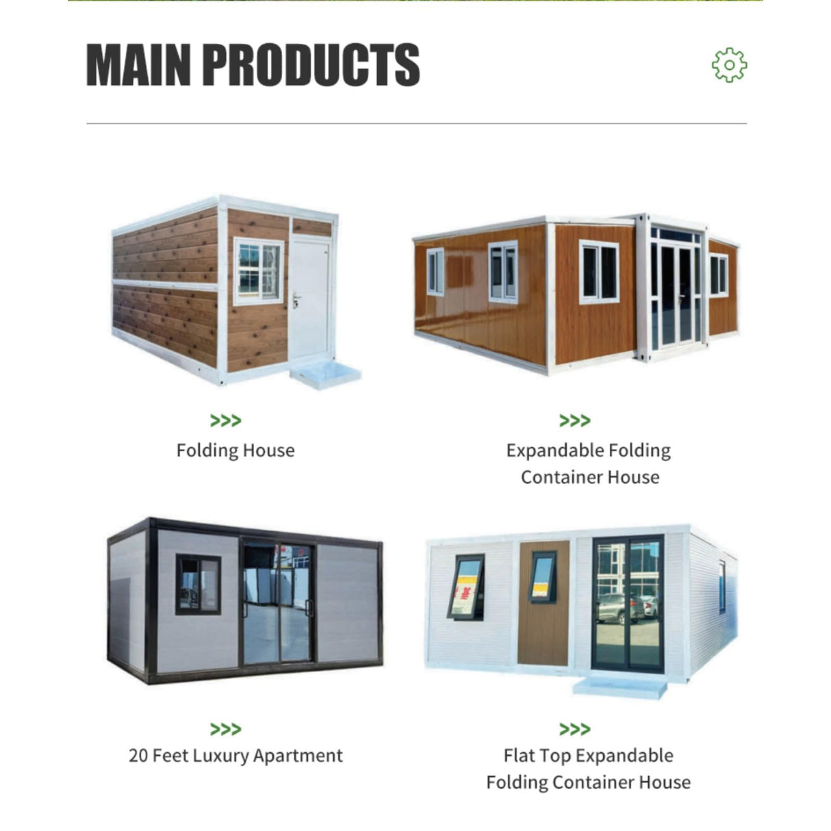 20ft Foldable Prefab Container House Modular Home 3 Bedroom with Bathroom and Kitchen Ideal for Adult Living in Prefab Tiny Homes Generic