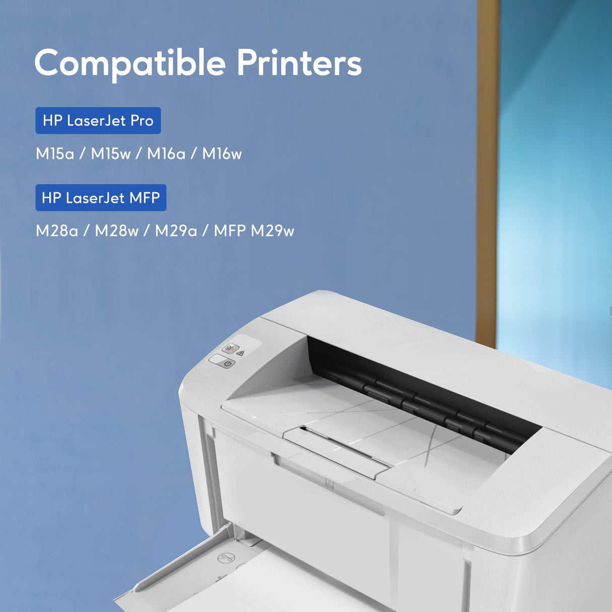 GOTOBY Compatible 48A Toner Cartridges Replacement for HP 48A CF248A for Pro M15w M15a M16w M16a M28w M29w M29a M30w Printer (4 Black) GOTOBY