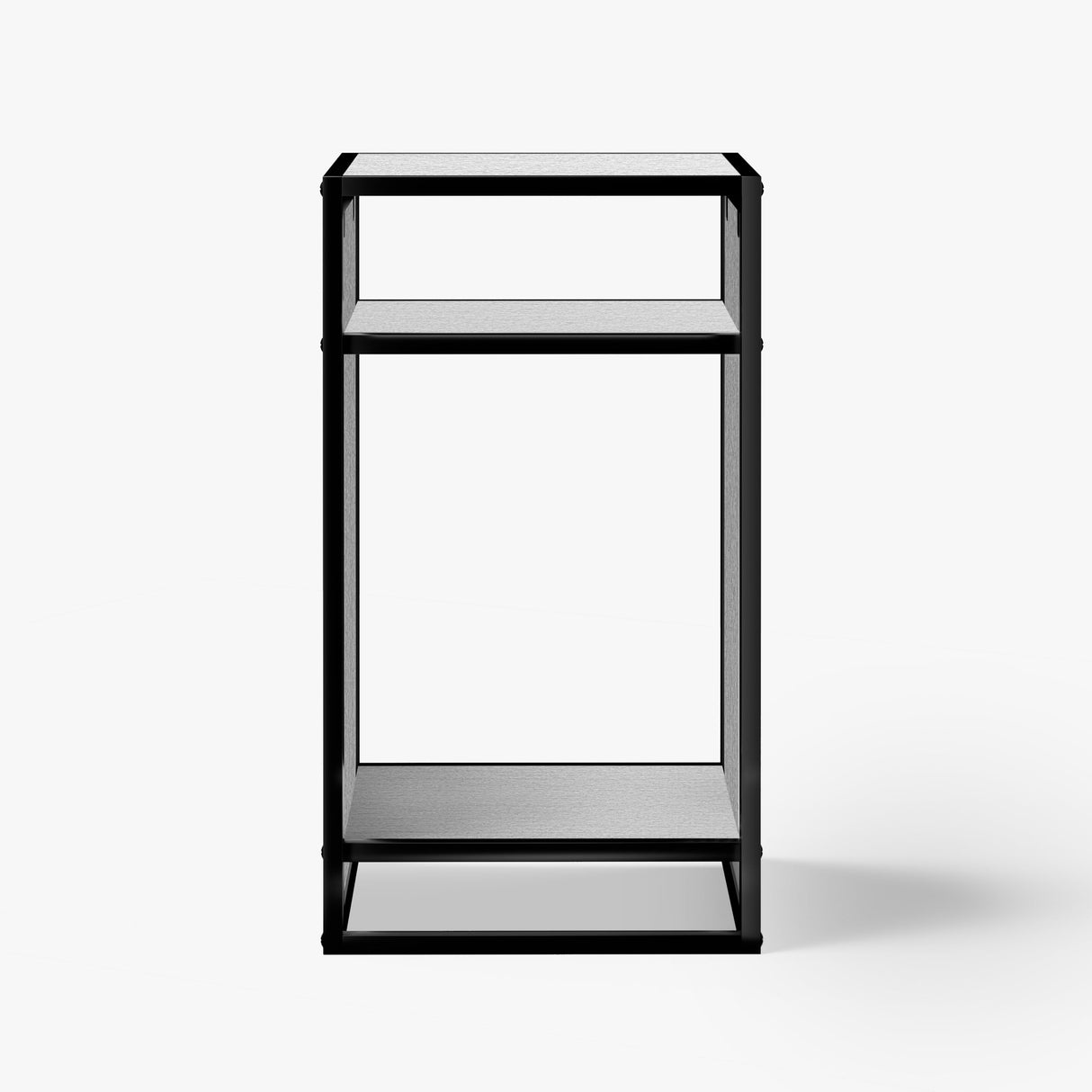 LANDEN Gray Metal Frame Stand, Three-Shelf for Fish Tanks up to 20 Gal, CLX45-45x45x80cm (17.7x17.7x31.49 in), for Fish Tanks and Reptile Terrariums, Home & Office Use LANDEN