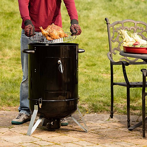 Cuisinart COS-118, Vertical Charcoal Smoker, 18" Cuisinart