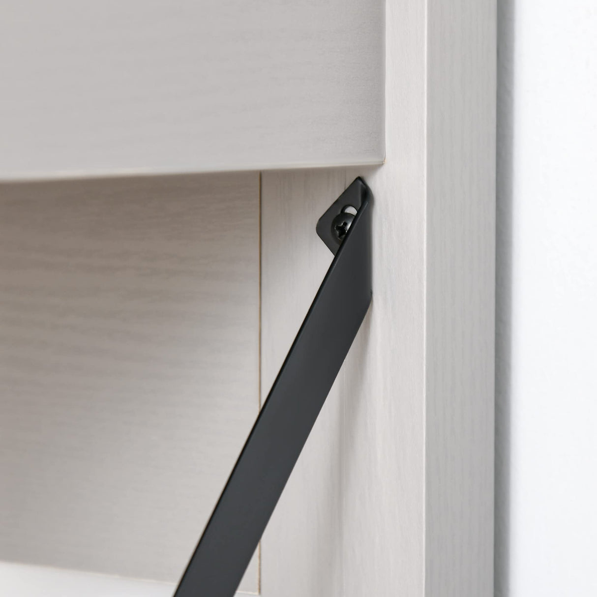 HOMCOM Farmhouse Computer Desk with Hutch and Cabinet, Home Office Desk with Storage, for Study, Light Grey HOMCOM