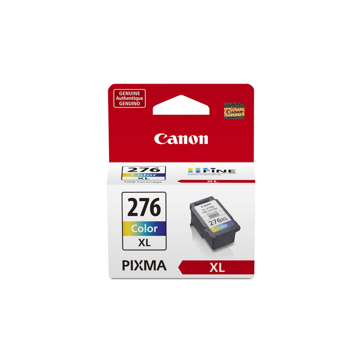Canon CL-276 XL Genuine Color Ink Cartridge, Compatible with TS3520/3522, TR4720/4722, TS3720/3722 Canon
