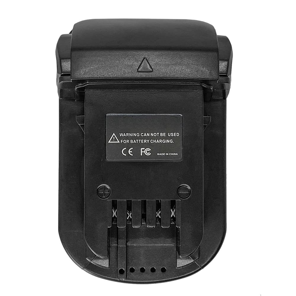 JFQWLE Converter for Makita to Milwaukee 18V Battery Adapter, Convert Makita 18V Lithium-Ion Battery BL1815 BL1830B BL1860B to Milwaukee 18 Volt M18 Lithium Cordless Tool Battery JFQWLE
