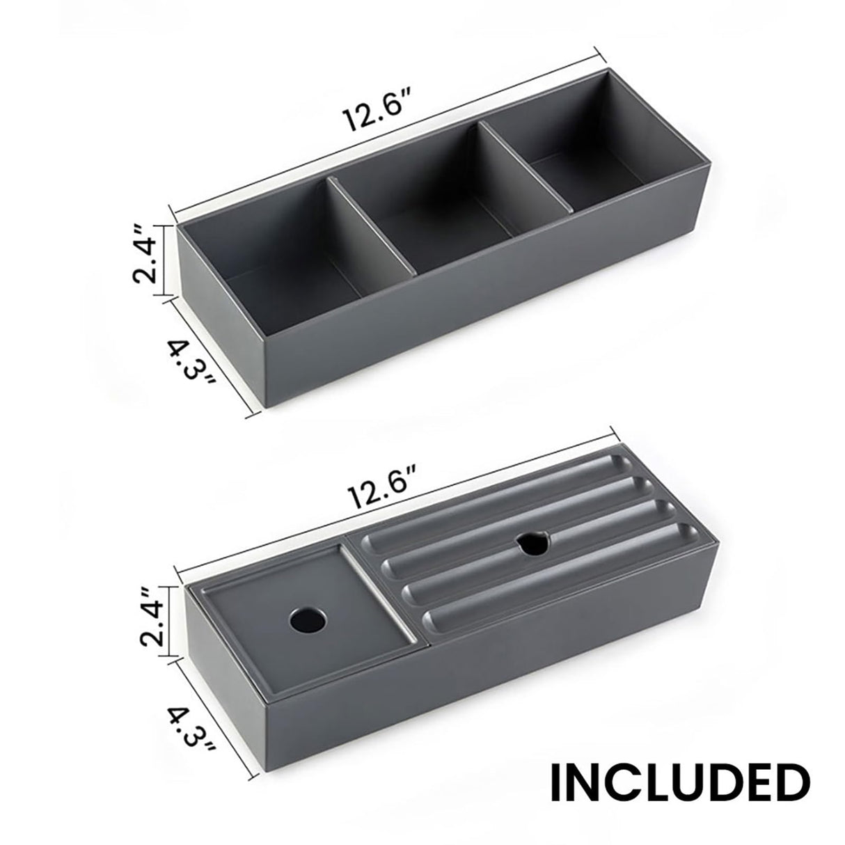 YSJZYBF 30" Bathroom Vanity Sink Combo Single Sink Wall Mounted Bathroom Cabinet with Ceramic Sink Modern Bathroom Sink Cabinet with Soft Close Drawers, Black YSJZYBF