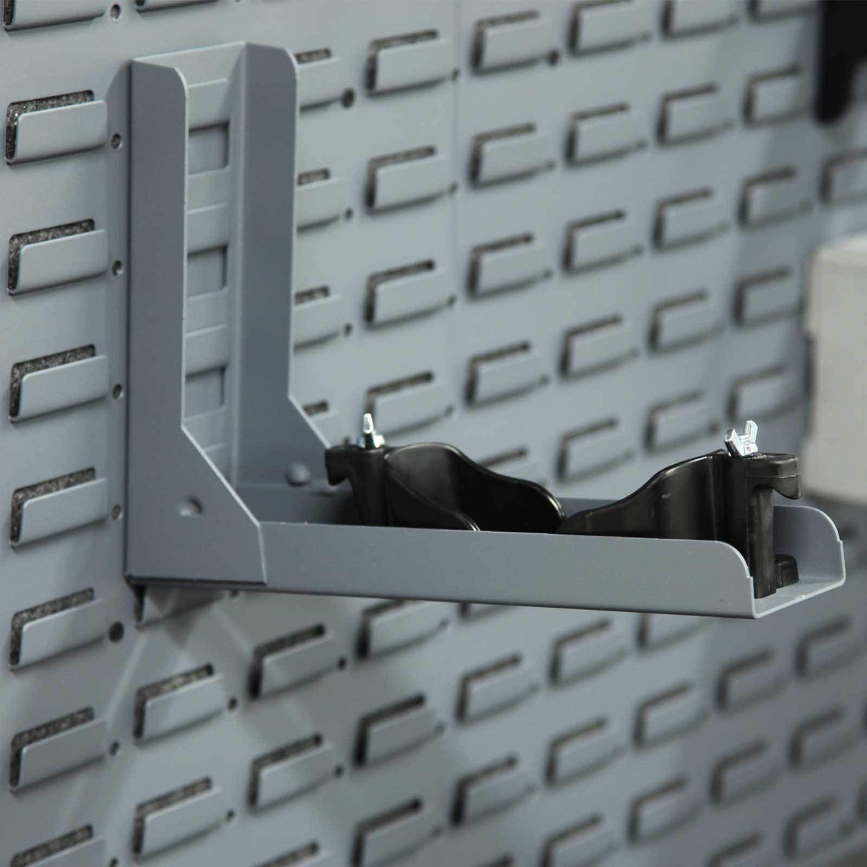 SecureIt Gun Storage Single Stock Shelf, Gun Safe Accessory Helps with Rifle Seating, Heavy Duty Steel, Works Great with Modular Systems SecureIt