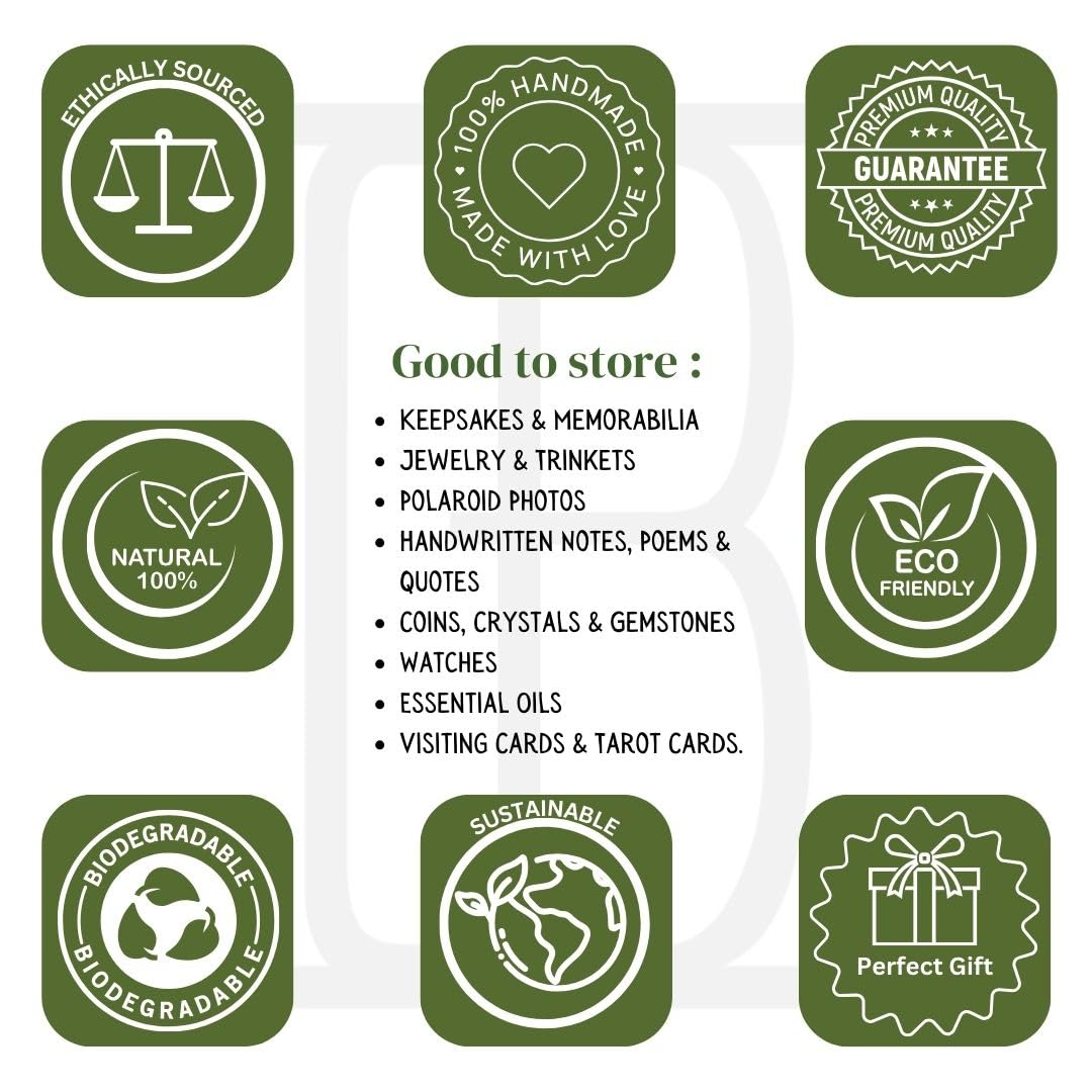 Great Birthday Gifts Handmade Decorative Wooden Jewelry Box Tree Of Life Carving Jewelry Organizer Keepsake Box Treasure Chest Trinket Holder Watch Box Storage Lock Box Housewarming Gifts The Great Indian Bazaar