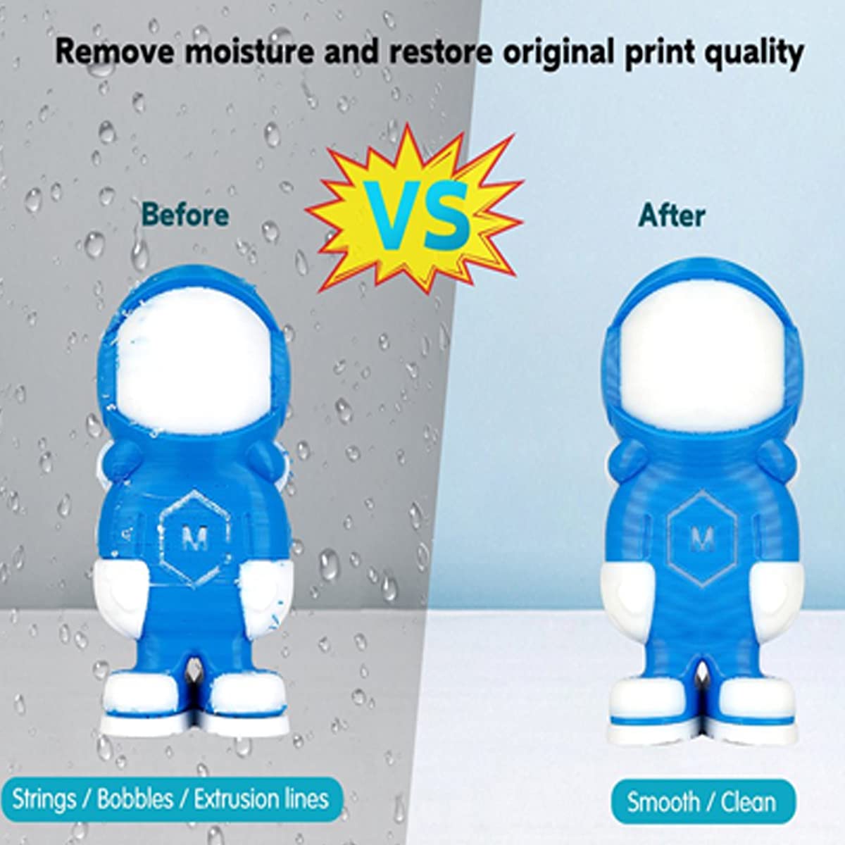 Sovol Filament Dryer 2024, SH01 Filament Dehydrator 3D Printer Spool Holder with Upgraded Fan, Dry Box for Keeping Filament Dry, Compatible with 1.75mm, 2.85mm Filament & PLA PETG TPU ABS Sovol