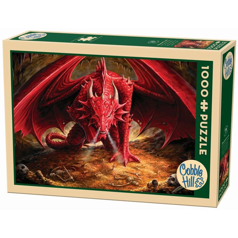 Cobble Hill 1000 Piece Puzzle - Dragon's Lair - Sample Poster Included Cobble Hill Puzzle Company Ltd.