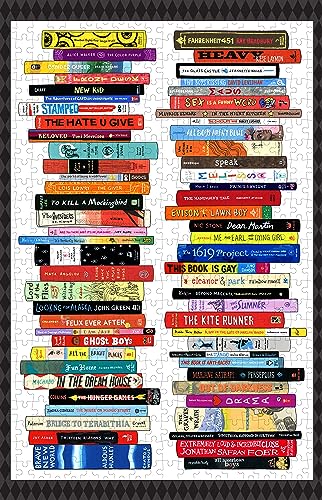 Bibliophile Banned Books 500-Piece Puzzle Chronicle Books