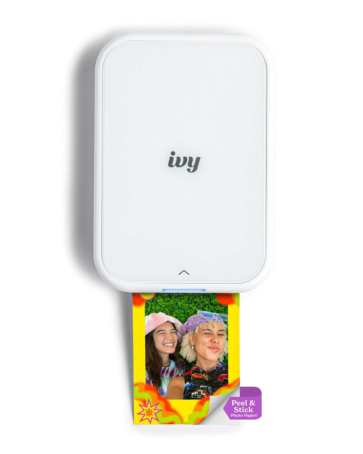 Canon Ivy 2 Mini Photo Printer, Print from Compatible iOS & Android Devices, Sticky-Back Prints, Pure White Canon