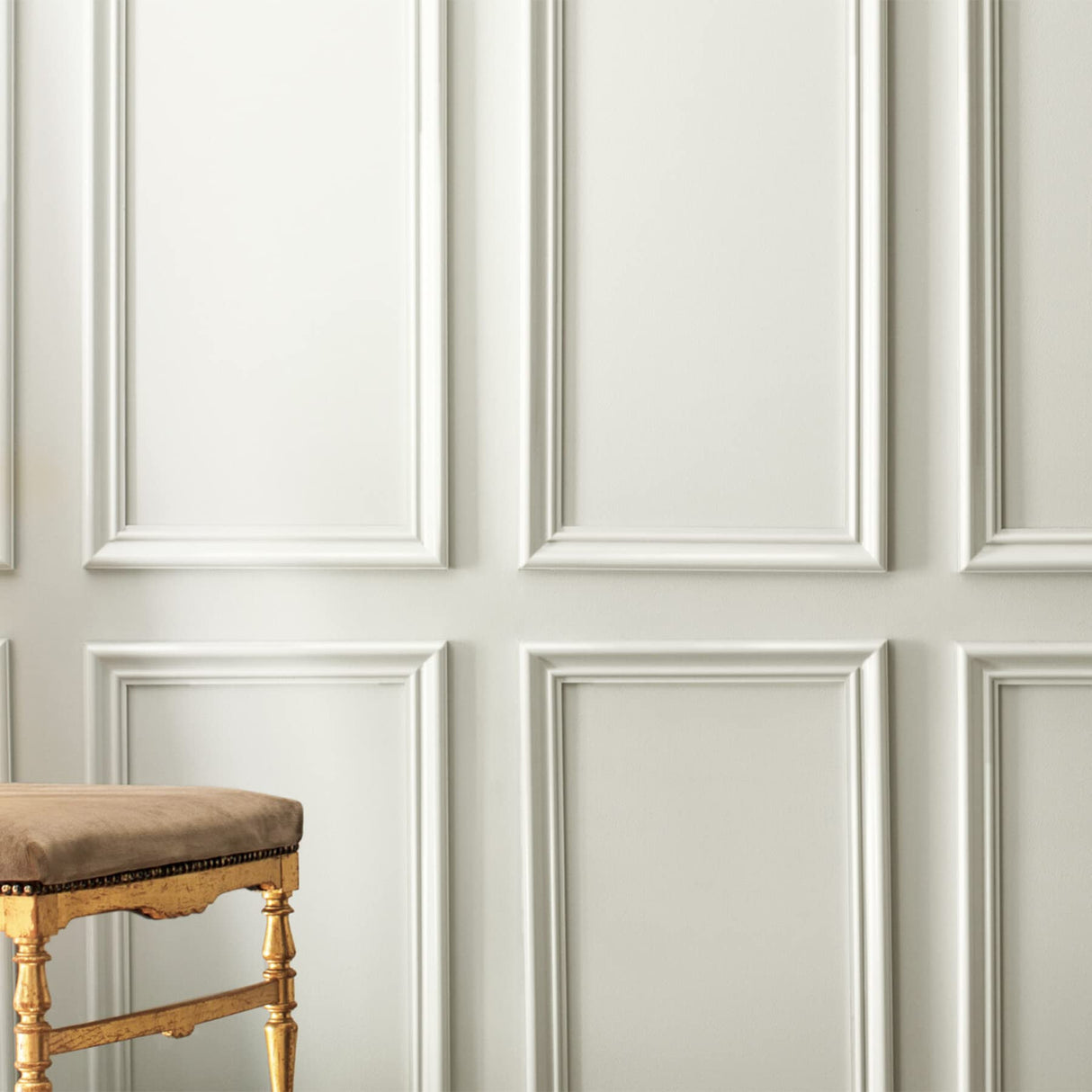 TriMold Peel and Stick Chair Rail Molding, Self-Adhesive Wall Trim for Home Decoration & Wall Protection, 9.8ft x 1.6in Trimold