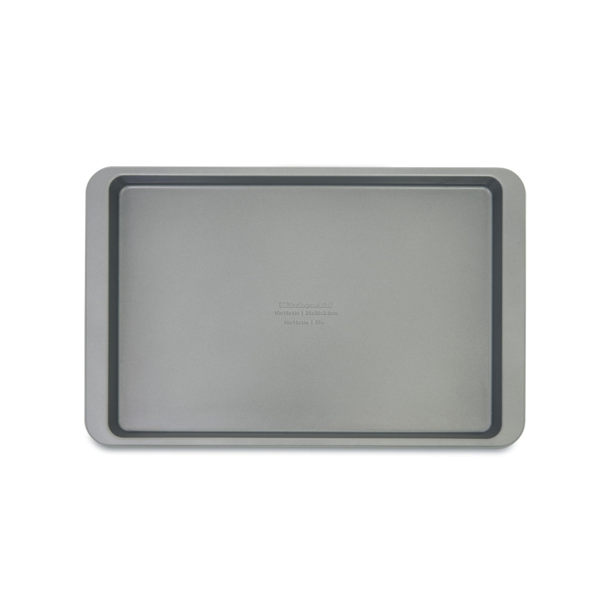 KitchenAid Premium Aluminized Steel Baking Sheet, Nonstick, 10x15 Inch, Contour Silver KitchenAid