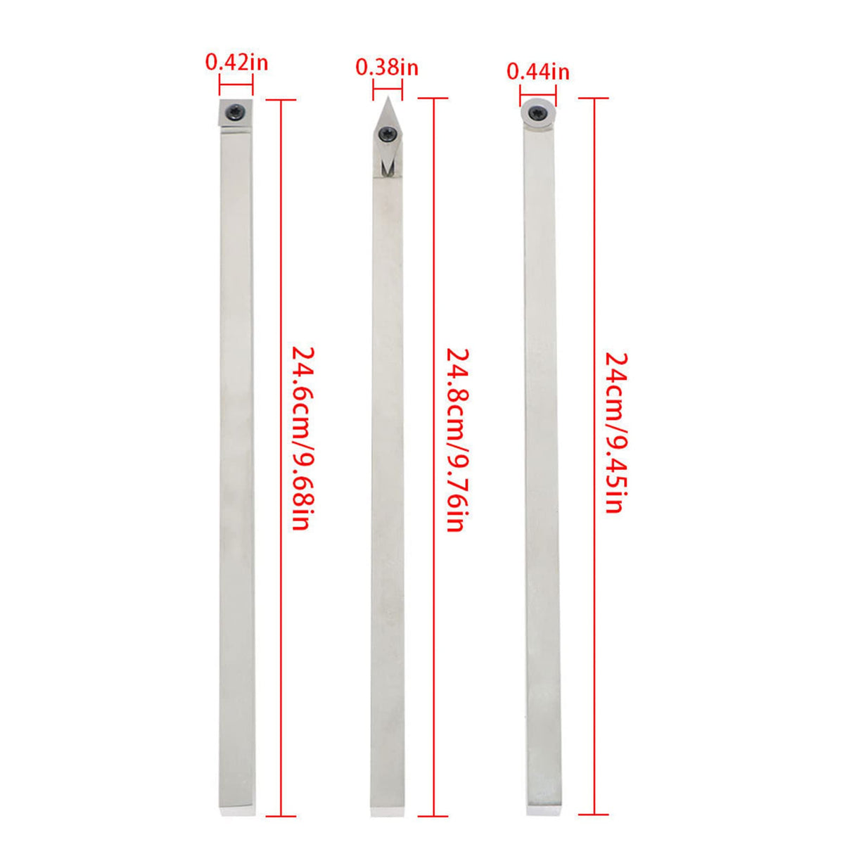 waltyotur 20 Inch Alloy Woodworking Turning Tool Suitable for Small and Medium Sized Turning Projects 12 Pieces waltyotur