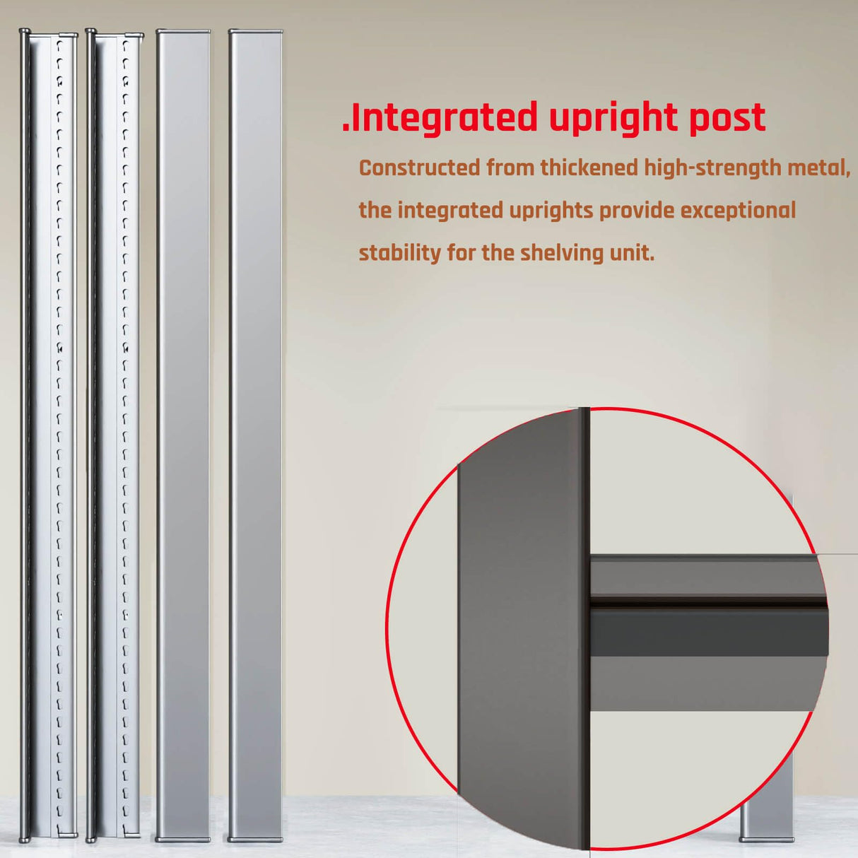 SKZNSA 68" Wide Heavy Duty Garage Shelving Units, 4-Tier Deep Storage Shelves,Black Metal Garage Shelves,Steel Shelf,Large Storage Rack,Industrial Shelving for Shop, 68" W x 24" D x 68" H SKZNSA