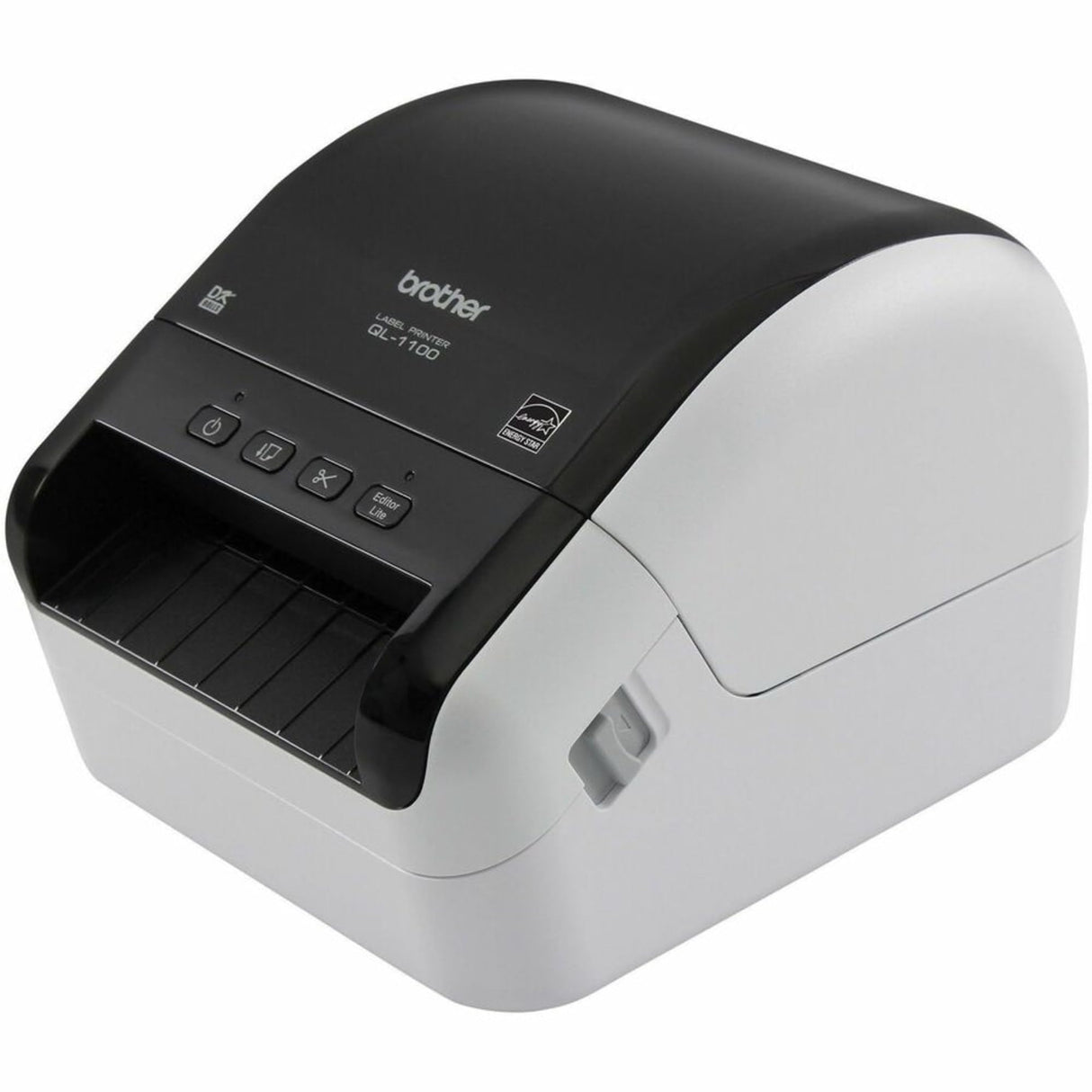 Brother QL-1100 Wide Format, Postage and Barcode Professional Thermal Monochrome Label Printer, Black Brother