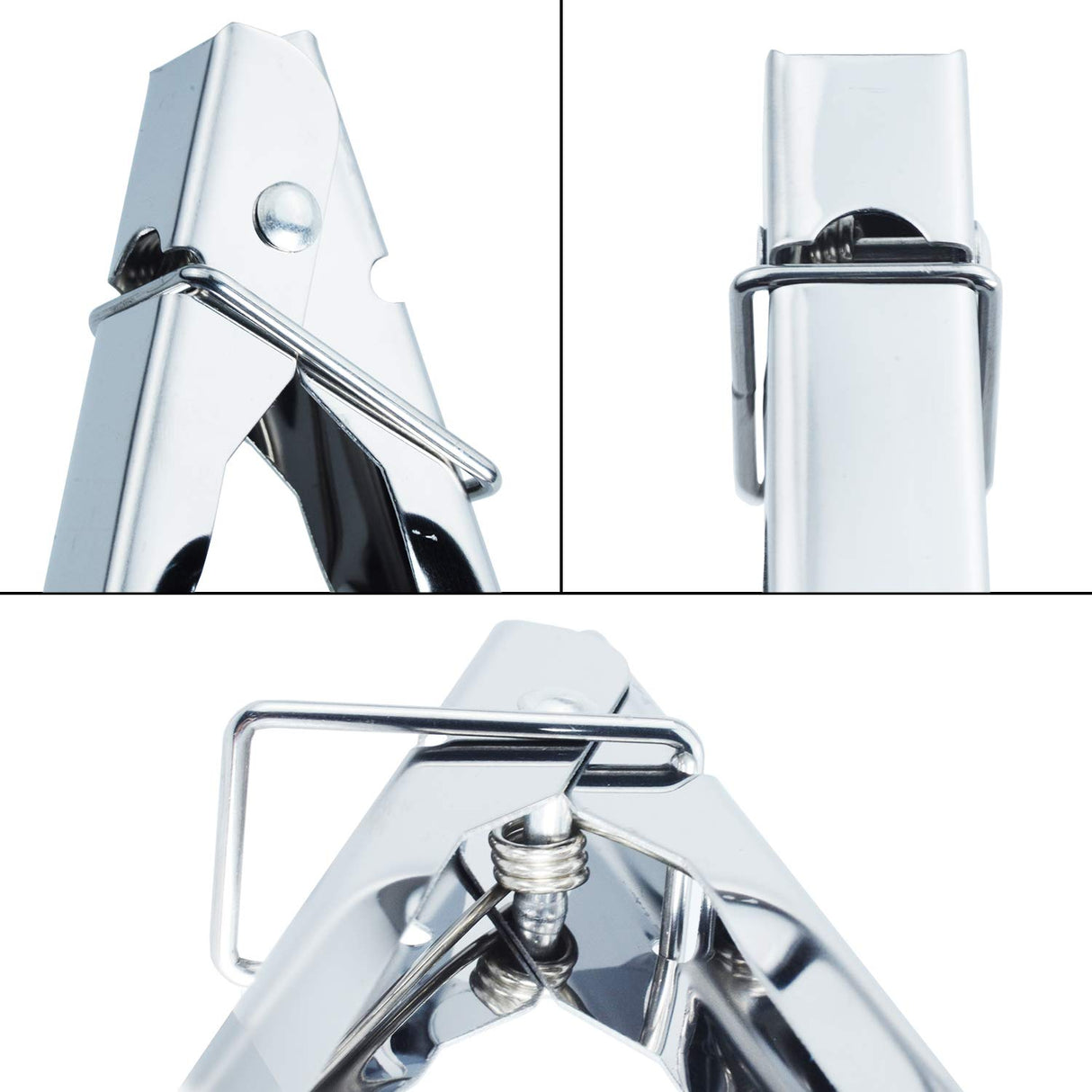 HINMAY Stainless Steel Kitchen Tongs Set Metal Cooking Tongs (7 9 12 Inch 3 Pieces) HINMAY