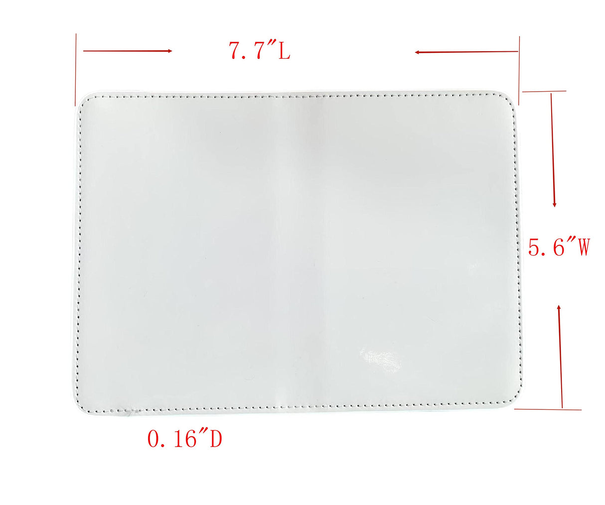 You Kang 3pcs Sublimation Blank Passport & Vaccine Card Holder Cover , Passport Wallet with PU Leather Vaccine Card Cover DIY Craft, black You Kang