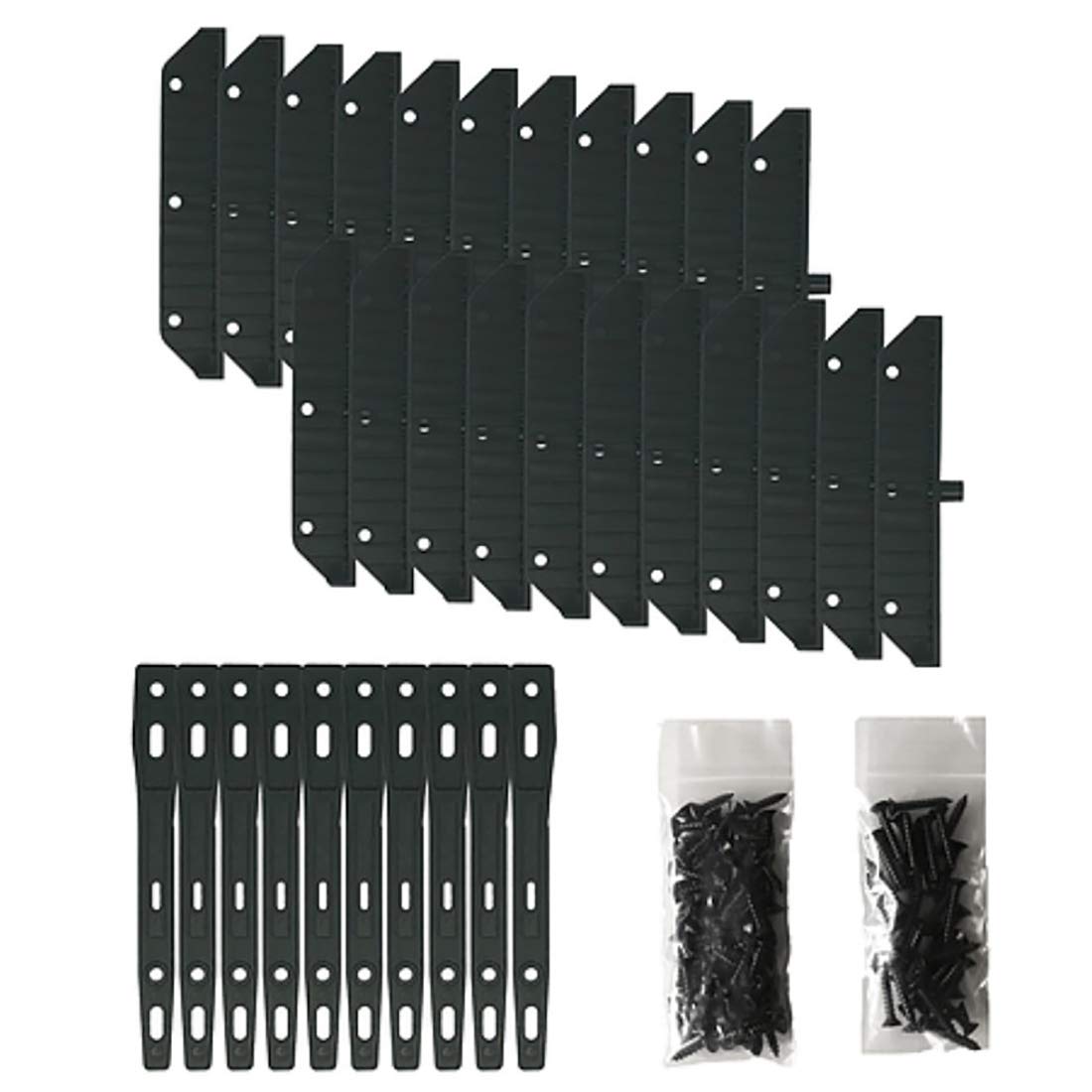 Nuvo Iron LSB48 Hardware System-Holds up to 11 Boards Louver, Black Nuvo Iron
