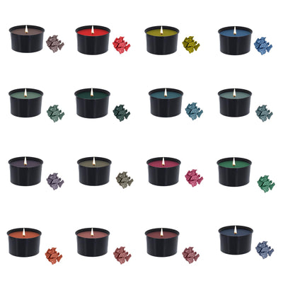 DIY Candle Dye 5g/Bag 16 Colors Candle Dye, Multi Color Flakes Candle Wax Dye for Making DIY Scented Candles Supplies