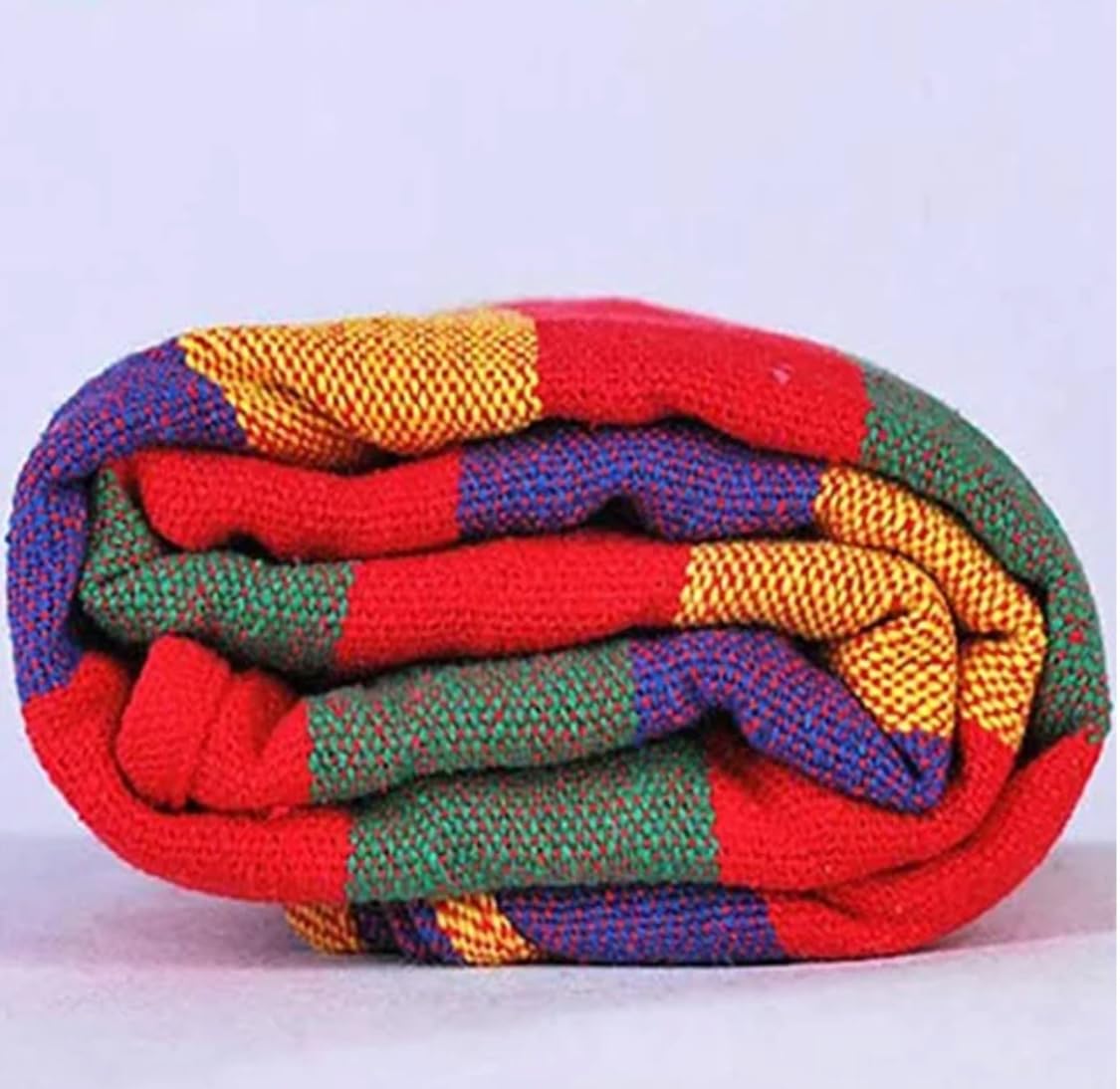 Double Cotton Hammock! Soft, Breathable, and Easy to Carry! Perfect for Relaxing by The Water, at The Park, or in Your Backyard!!! Indoors or Outdoors! Large Size! 2 Carabiners Included for Safety : Generic