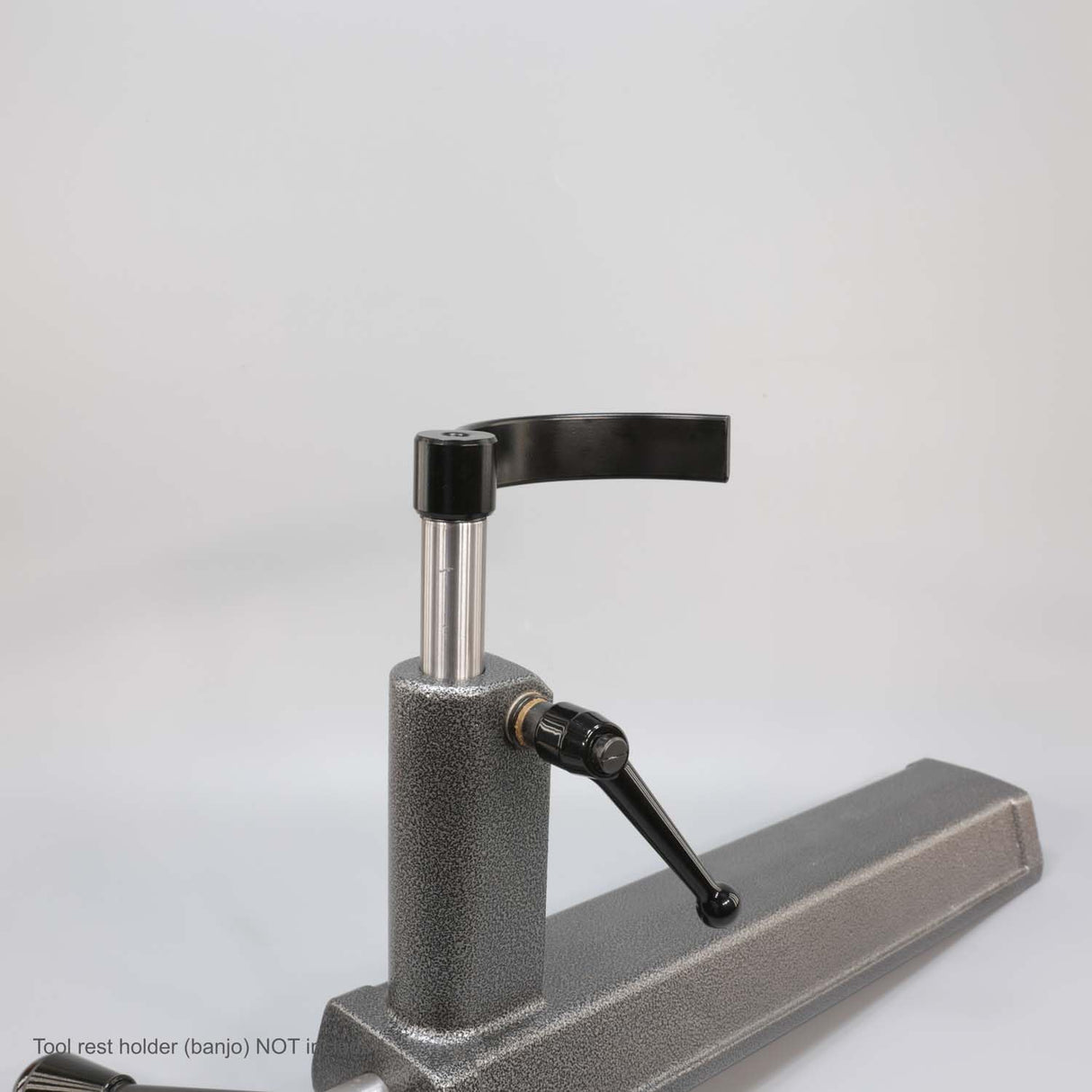 Hurricane Turning Tools, 5" Diameter Curved Tool Rest For Turning Small Bowls on Wood Lathe, 1" Diameter Post, 3" Post Length Hurricane Turning Tools