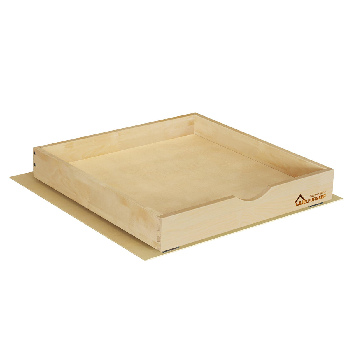 WelFurGeer Pull Out Drawers for Cabinets, Pull Out Cabinet Drawer, Slide Out Drawers for Kitchen Cabinets, Pull-Out Home Organizers, Cabinet Drawers WelFurGeer