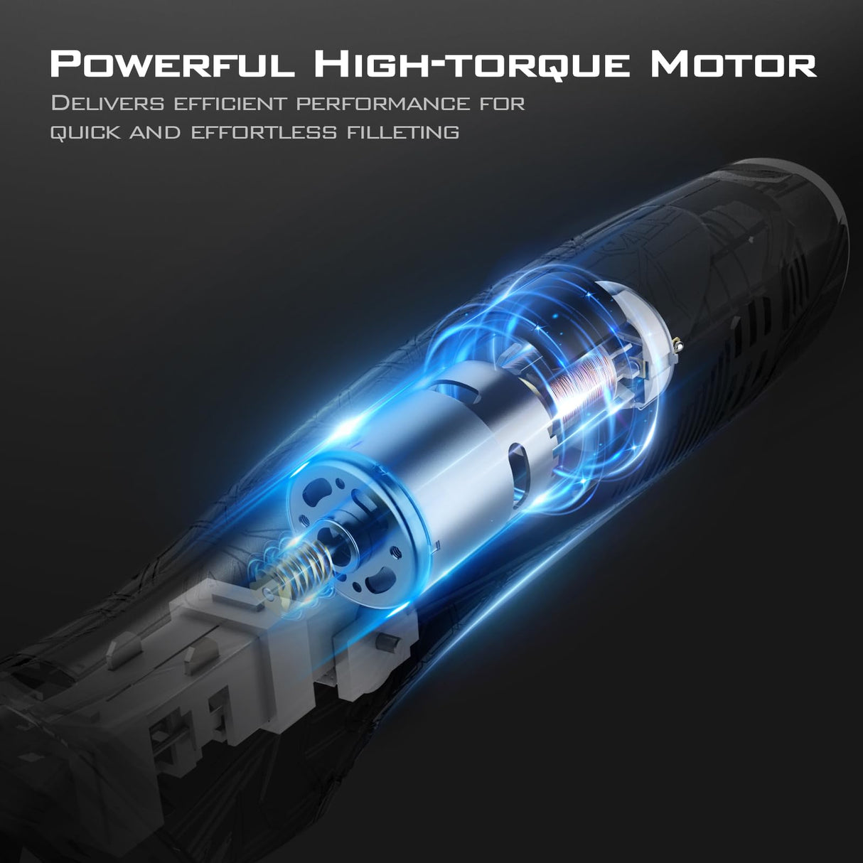 KastKing Lithium-ion Electric Fillet Knife (Speed Demon Pro) - Rechargeable, Cordless, High Speed, Extended Battery Life, Superior Blade, Ergonomic Handle, Carry Case Fishing, Filleting, Outdoors KastKing