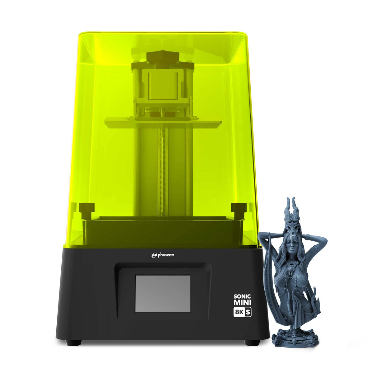 phrozen Sonic Mini 8K S LCD Resin 3D Printer, 7.1" Monochrome LCD, Tabletop 3D Resin Printer with 22µm XY Resolution, 6.5 * 2.8 * 6.7 Inch Printing Volume for Models, Miniatures and Action Figures phrozen