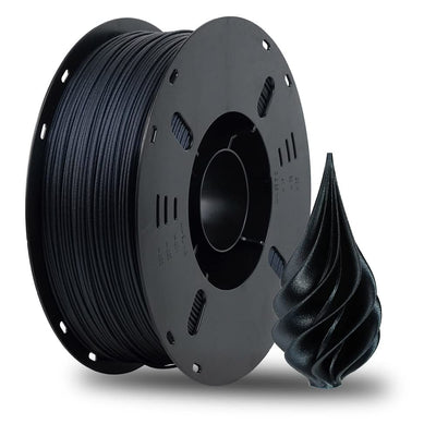 Voxelab 3D Printer Filament, 1.75mm PETG CF Filament, Dimensional Accuracy +/- 0.02 mm, 3D Printing Material 1kg/ Spool, Fit Most FDM 3D Printers (Black) (PETG CF, Midnight Blue)